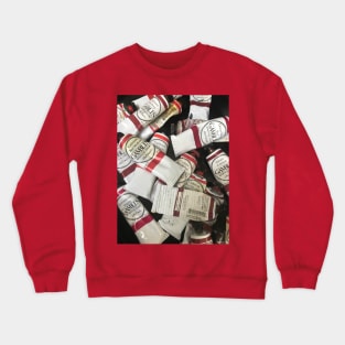 Red oil paint Crewneck Sweatshirt